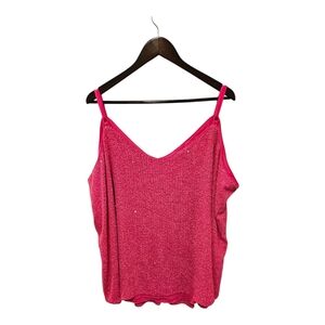 Torrid Pink Sleeveless Relaxed Camisole